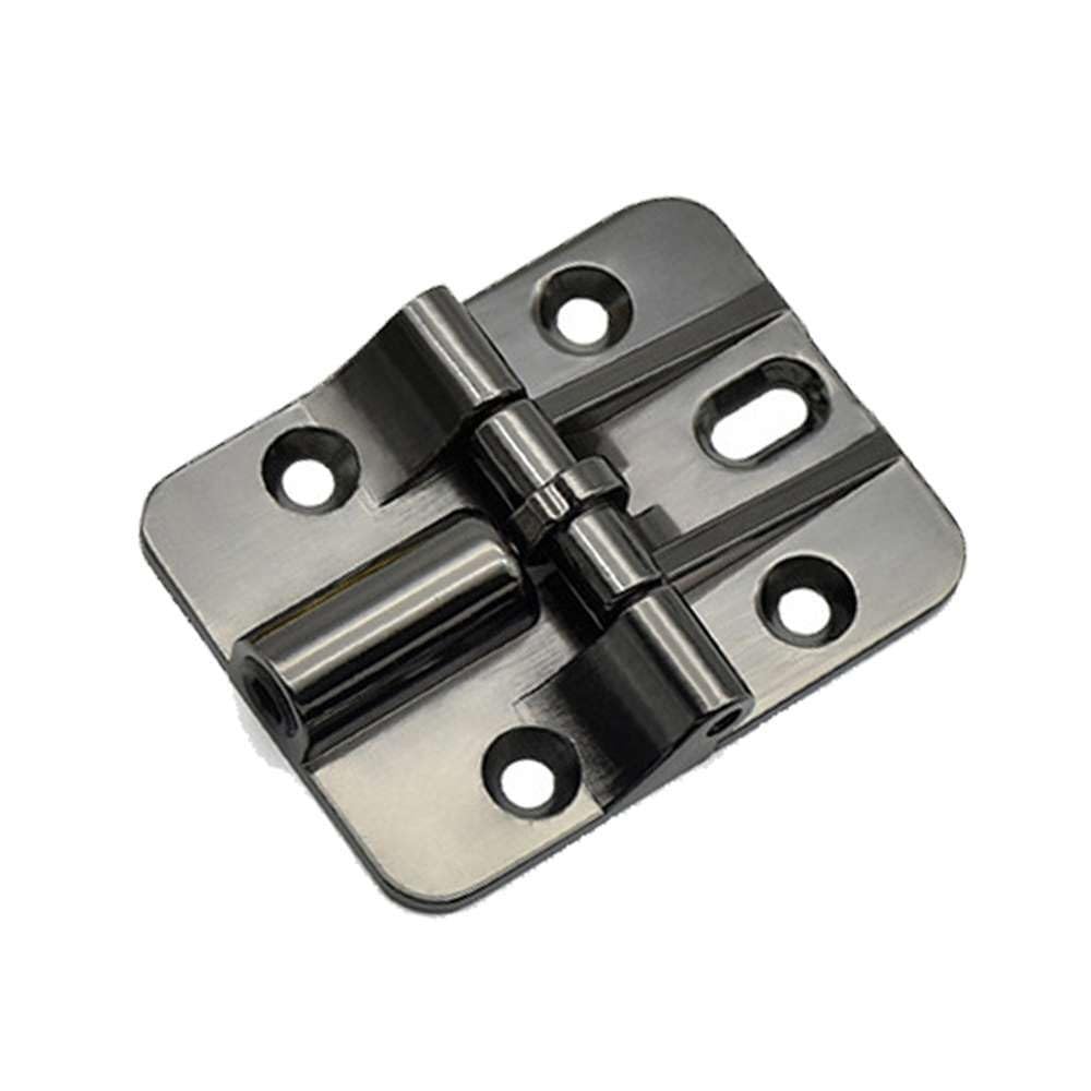Dmlayhp Black Adjustable 90 Degrees Positioning Hinge Door Hinge Flap Hinge Up And Down(Black)
