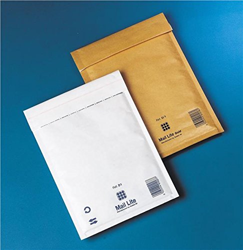 Premium Enveloppes d'expédition matelassée bulle/– Blanc – mail Lite J/6 300 mm x 440 mm J/6 300mm x 440mm