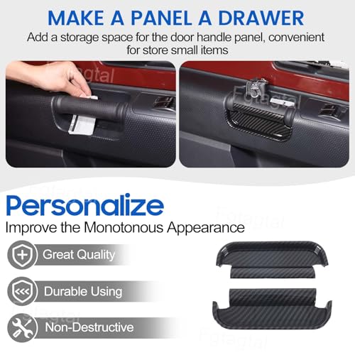 Organizador para puerta lateral ABS miniatura 5