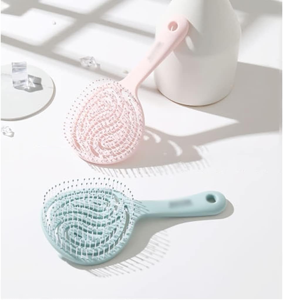 Comb Hair Care Air Cushion Comb Massage Scalp Hair Brush is Suitable for All Hair Types-Ladies, Girls, Men Hair Brush(Brass)