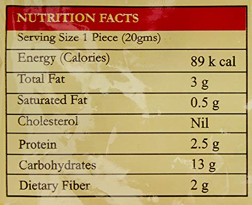 Image of Daadi's Crisp Wheat Masala Khakhra 180g Each (Pack of 3)