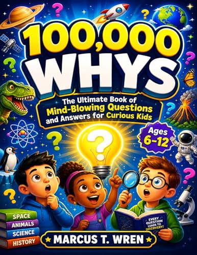 100,000 Whys: The Ultimate Book of Mind-Blowing Questions and Answers for Curious Kids Ages 6-12