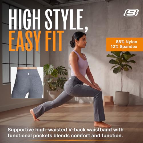 Image of Skechers | Active, GO FLEX, 4-Way Stretch, Moisture-Wicking, UPF 40+, High-Waisted