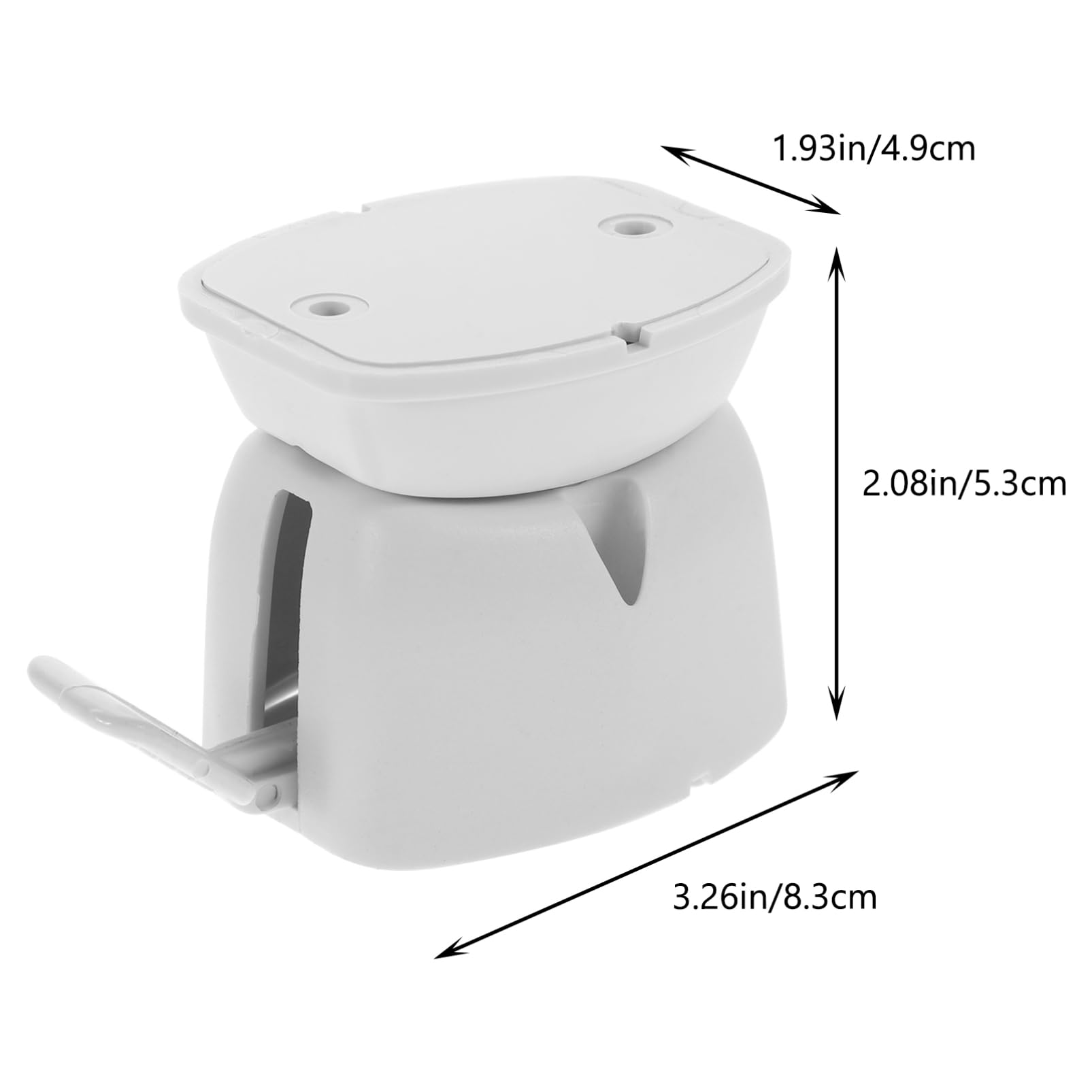 SOLUSTRE Rv Trailer Door Catch t Style Metal Latch Holder Enclosed Trailer Door Latch