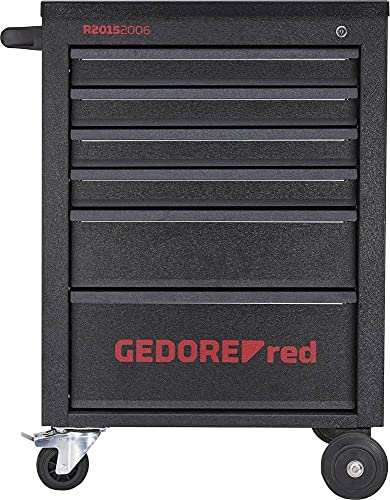Chariot à outils Gedore RED 3300012 Tôle dacier Couleur:noir Cover