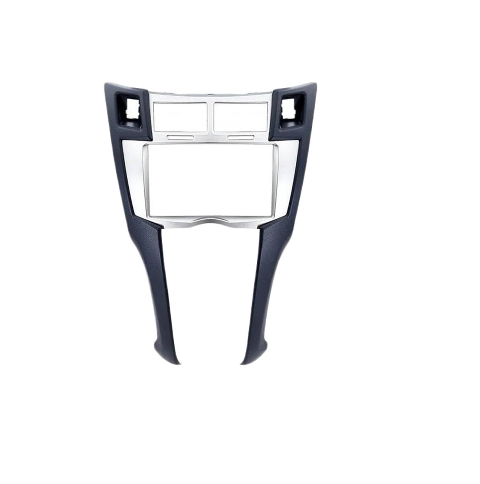 Fascia Marco Marco Radio Coche Doble 2 DIN Kit Tablero Panel Estéreo Cubierta Bisel Embellecedora para Toyota para Yaris para Vitz Platz 2005-2011 Juego Panel Radio