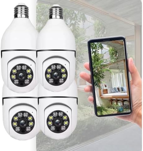 Kit 4 Câmera Ip Yoosee Prova D'água Infravermelho Lâmpada Hd