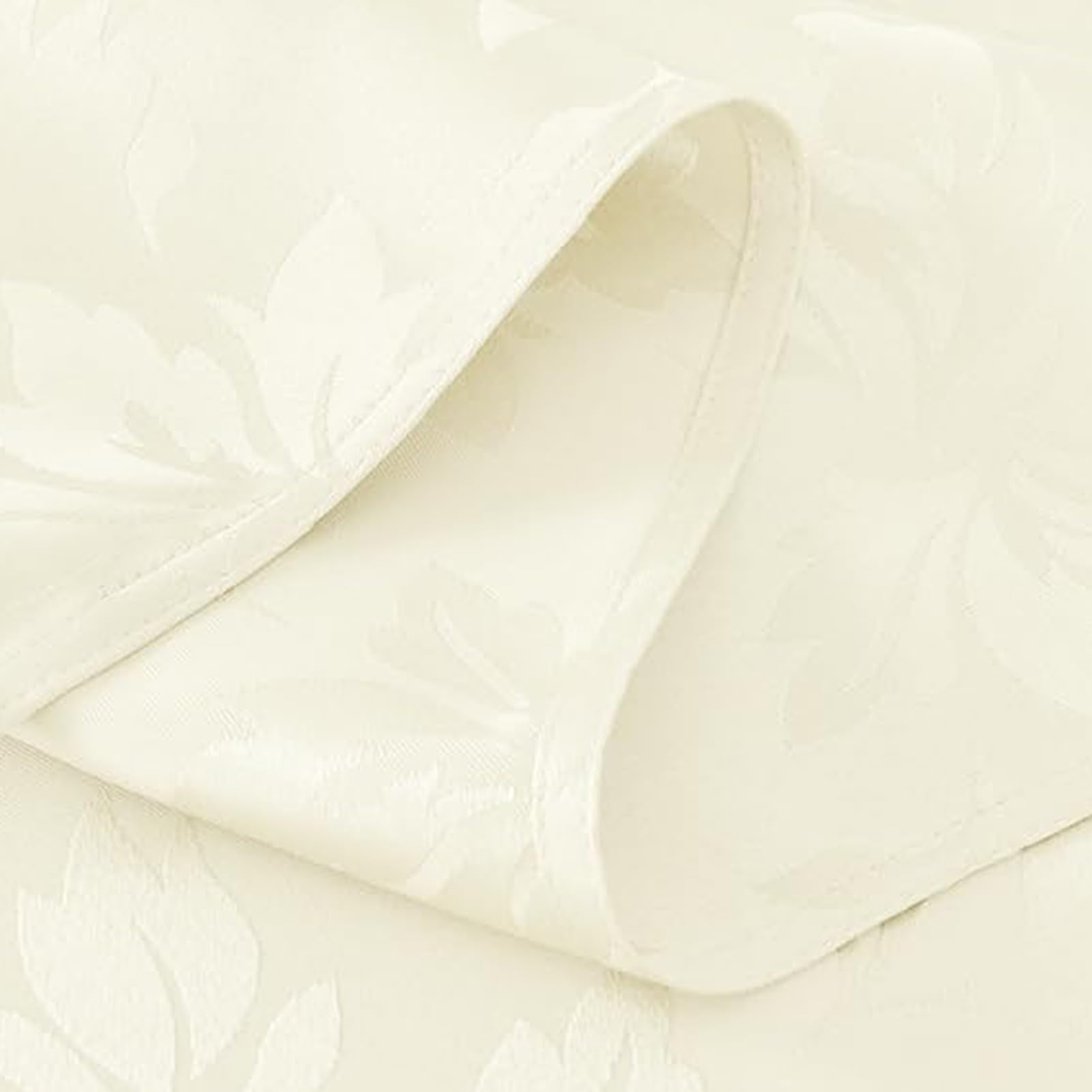 Romanstile tovaglia rotonda 200 cm diametro tovaglia antimacchia tovaglie beige moderna tovaglie Jacquard per decorativa Tavolo 8-10 posti per esterni, feste di compleanno, banchetti,1 Pezzo