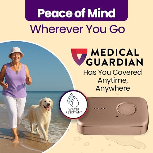 Medical Guardian MGMini | Get Help Instantly & Stay Independent | Medical Alert Device for Seniors | 24/7 Monitoring, GPS Tracking, Emergency Button | Subscription Required | Rose Gold - Image 6