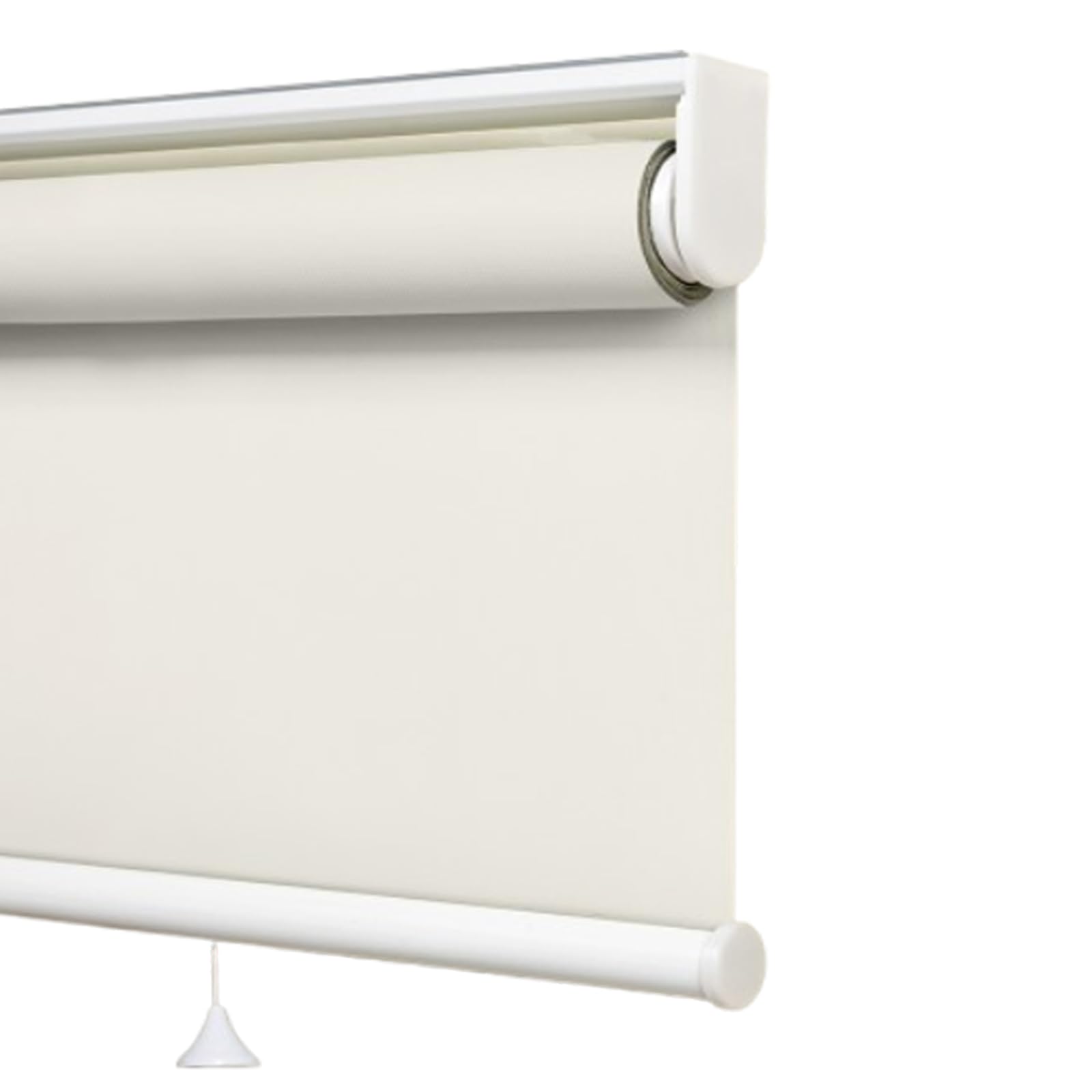 Cordless Blackout Roller Blinds Spr Automatic Fabric Custom Sizes Wipeable Polyester for durability with Fittings Any(110W x 100H cm)