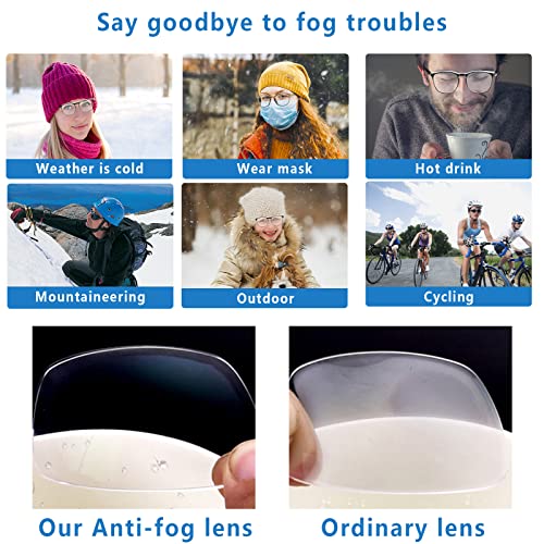 Sqimzar 3 Pcs Safety Glasses Goggles For Women Nurses Protective Eyewear,Anti Fog Safety Goggles thumb #1