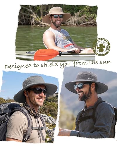 Sombrero tipo bucket unisex para pesca y senderismo miniatura 5