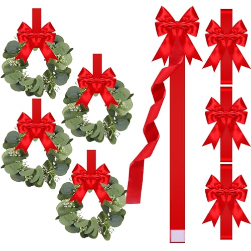 8 Pcs Christmas Faux Kitchen Cabinet Decor Set Include 4 ...