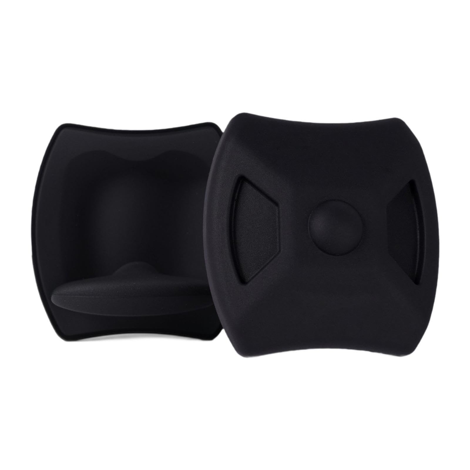 F Fityle Lot 2 poignées Musculation légères en Silicone Souple pour haltères et Barres Musculation. Protection optimale des Paumes.