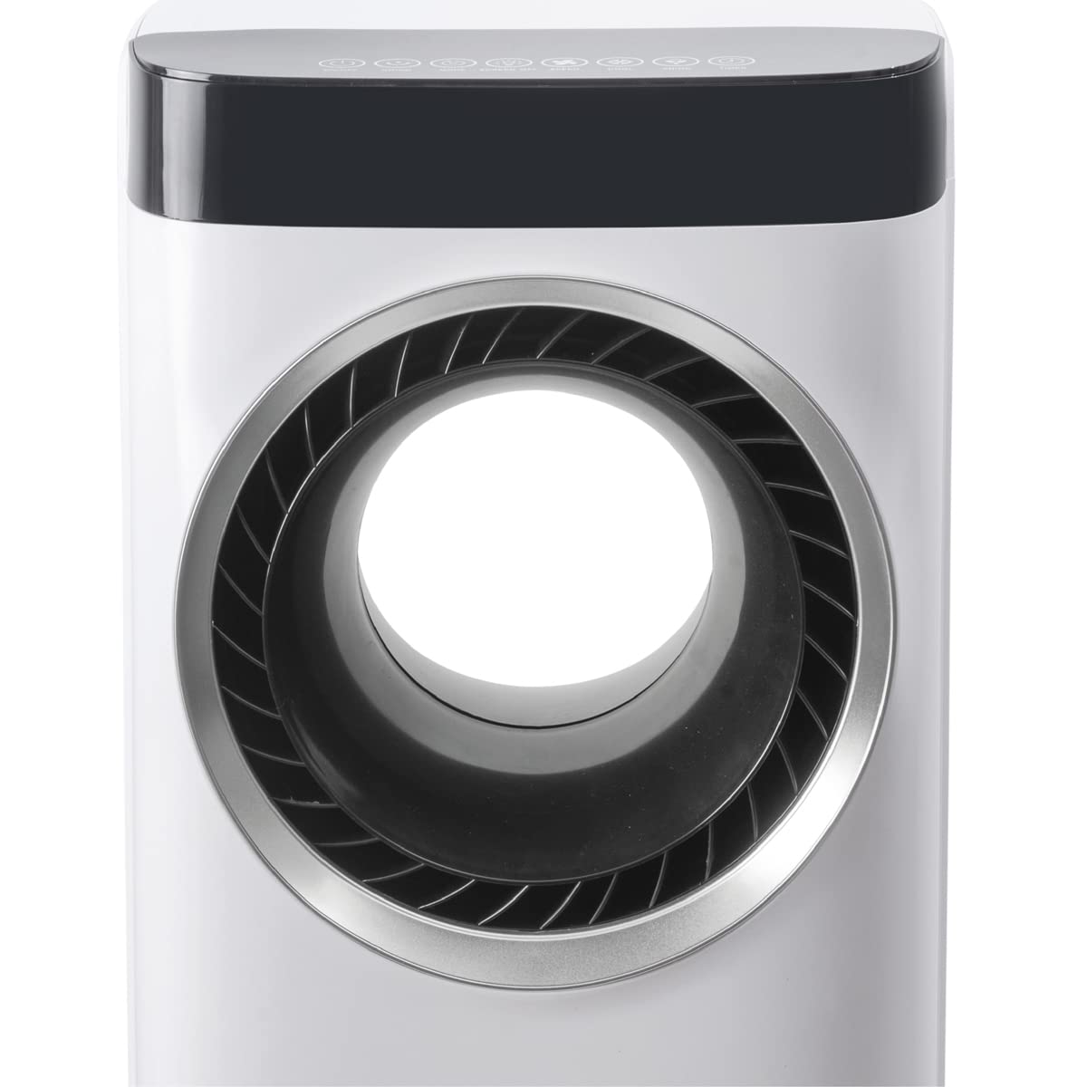 MACOM, Raffrescatore evaporativo senza pale con ventilatore centrifugo, Flusso D'Aria 7 m3/min, Enjoy & Relax 984 Bladeless Cyclone