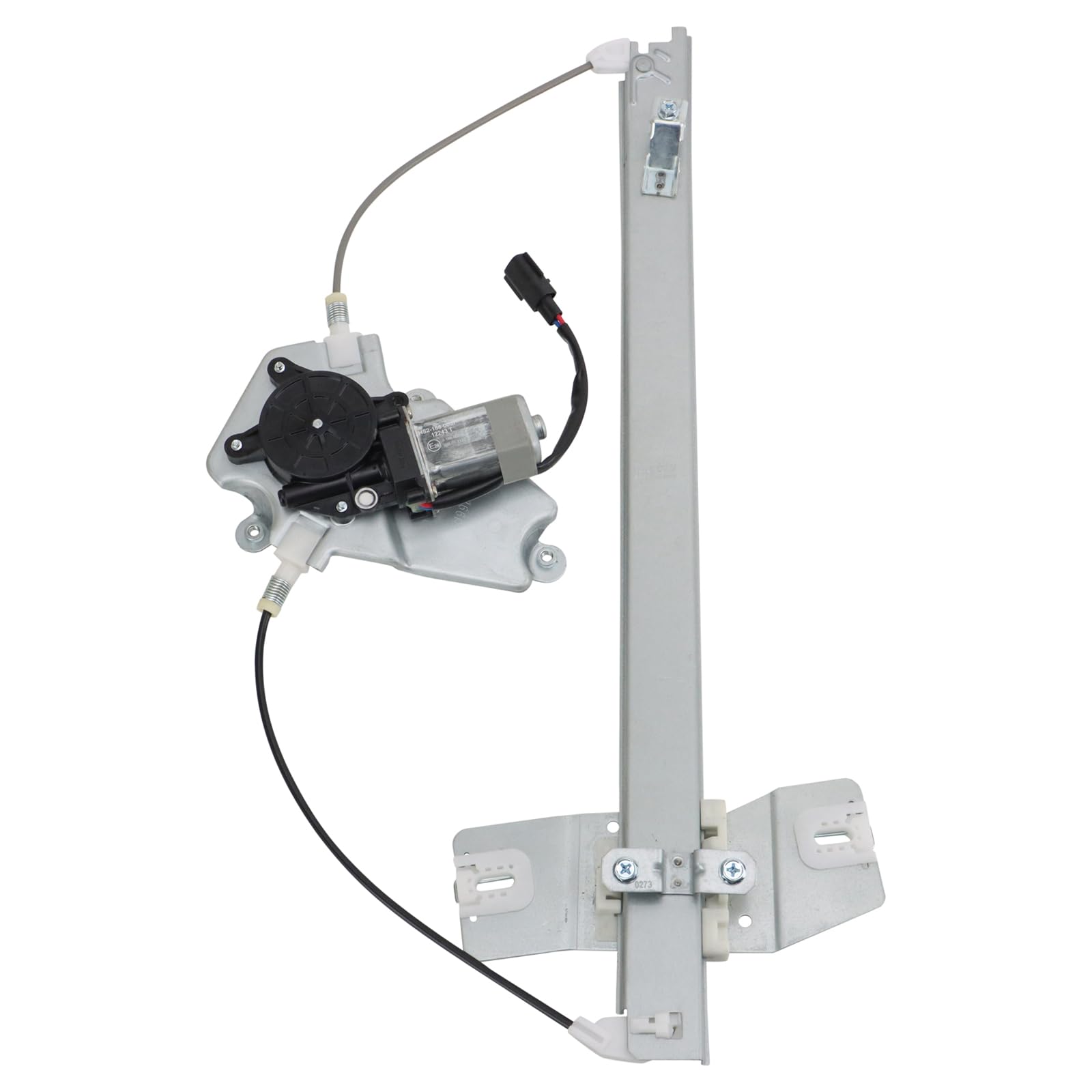 TRQ Front Passenger Side Power Window Motor and Regulator Assembly Power