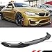 Fits for 2015-2019 BMW F80 M3 F82 F83 M4 PSM Style Carbon Fiber Front Bumper Lip Splitter Spoiler