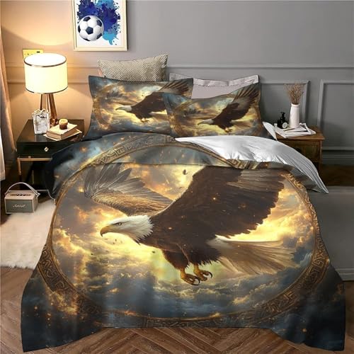 Parure de Lit Cheval Impresssion 3D Haute Définition Microfibre Premium 220x240cm