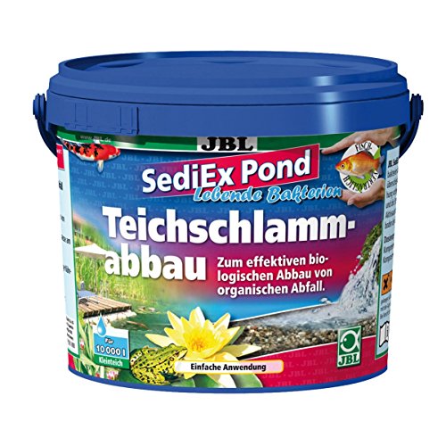 JBL SediEx Pond Entretien/Traitement de l'eau pour Aquariophilie 2,5 kg