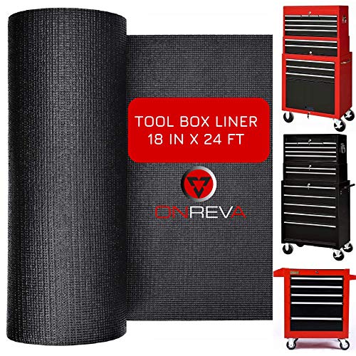 ONREVA Tool Box Liner Roll - Tool Chest Cabinet Drawer Liner, Professional Mechanics