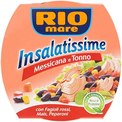 Rio Mare Insalatissime Mexican Tuna Salad Ready To Eat - 3 Cans - 5.64 Ounce Each Cover