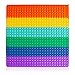 50*50 600 Bubbles Groß Square Huge Pop Jumbo it Sensory Toy, Biggest Super Big Extra Large XL Really Giant Mega Popit Popet, 1000 100 100000 Gigantic Oversized Push its Popits Rainbow Pops Poppers