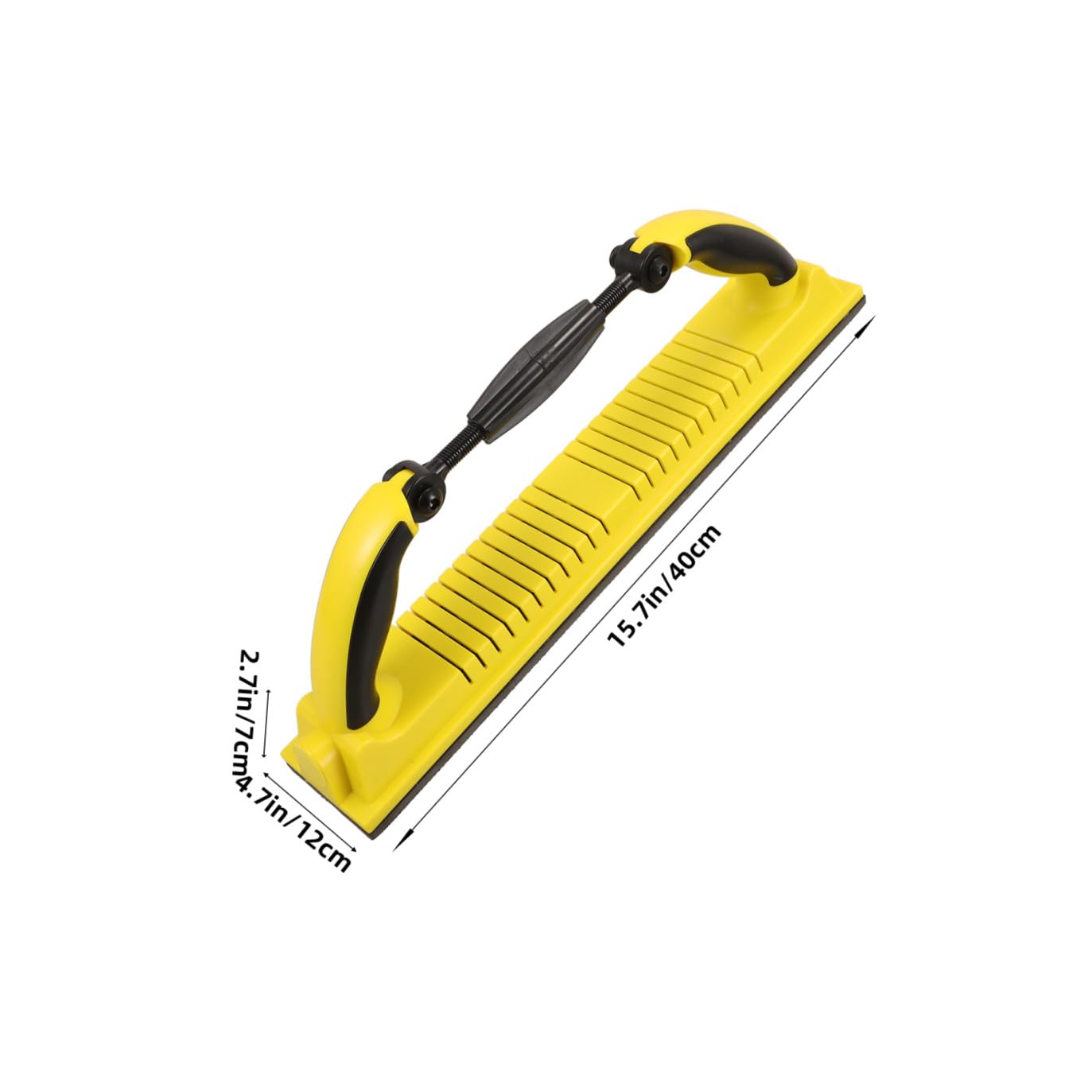 2 Piezas Herramienta Manual Lijadora Drywall Flexible Soporte Lijas Abs EVA Nylon para Limpieza Extracción Polvo