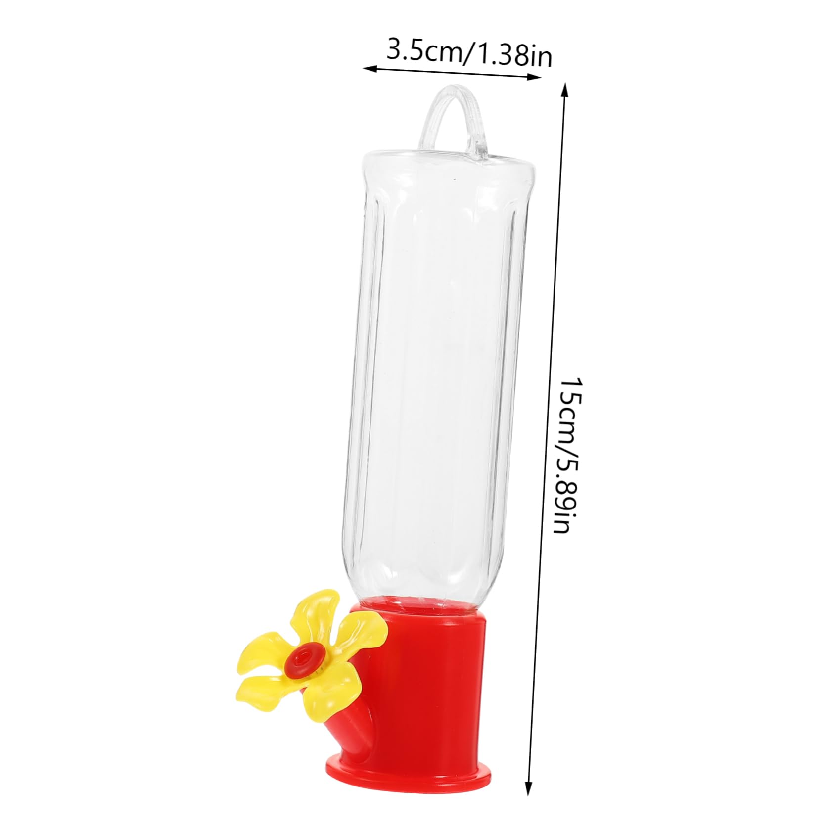 Mipcase 12pezzi Mangiatoie Sospese Per Uccelli Plastica Trasparente Contenitori Creativi Per Alimentazione Degli Uccelli Da Giardino Patio e Terrazzo Facili Da Appendere e Resistenti