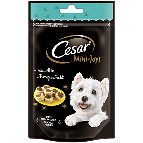 Preisvergleich Produktbild Cesar Mini-Joys mit Käse und Huhn / 6X 100g Hundesnack