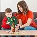 OSNIE 18 Inch Reading Week Felt Tree Toy, X Large Letter Props Freestanding Coconut Tree, 34Pcs Alphabet Game Interest Learning -On Skills Game Teaching Toy Gifts for Toddlers Early Education