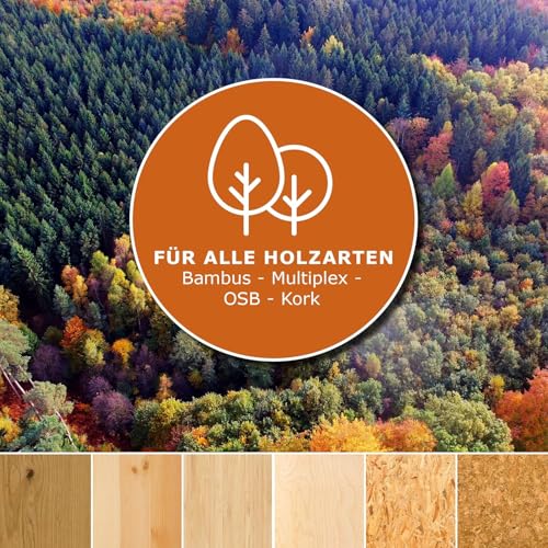 OLI NATURA Hartwachsöl - ECARF-zertifiziertes Holzöl - 250ml – Ansicht 3