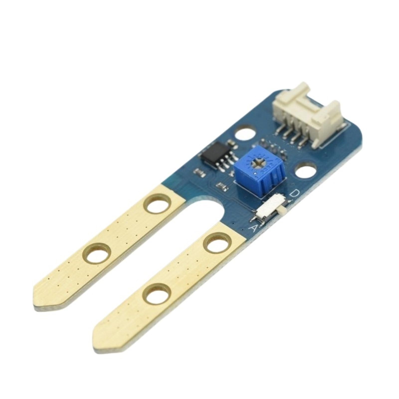 Módulo sensor de humedad del suelo con higrómetro for sistemas de riego automático.(Black)