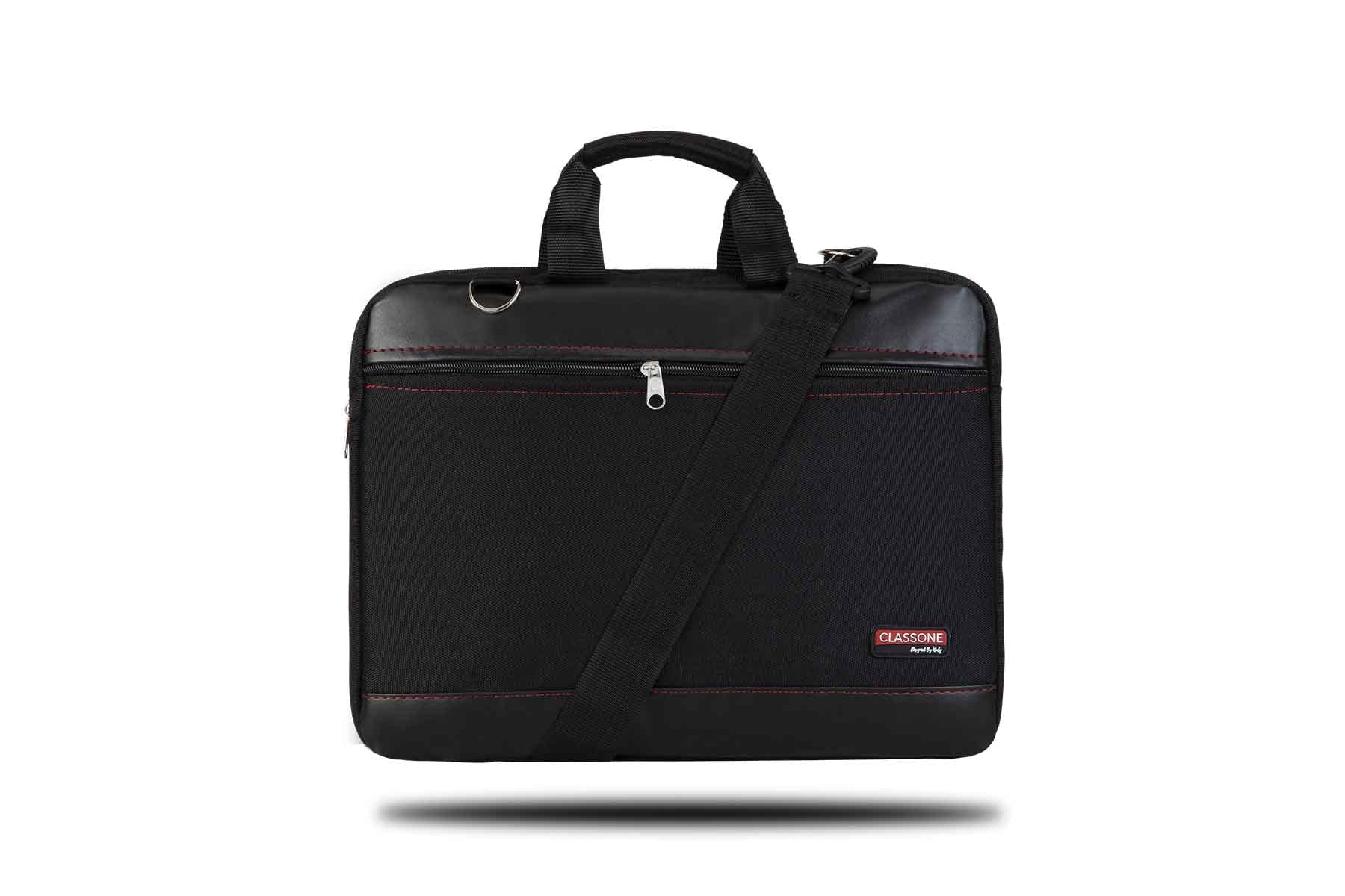 CLASSONE TL1700 El Çantası 17 "Uyumlu Laptop Notebook El Çantası-Siyah