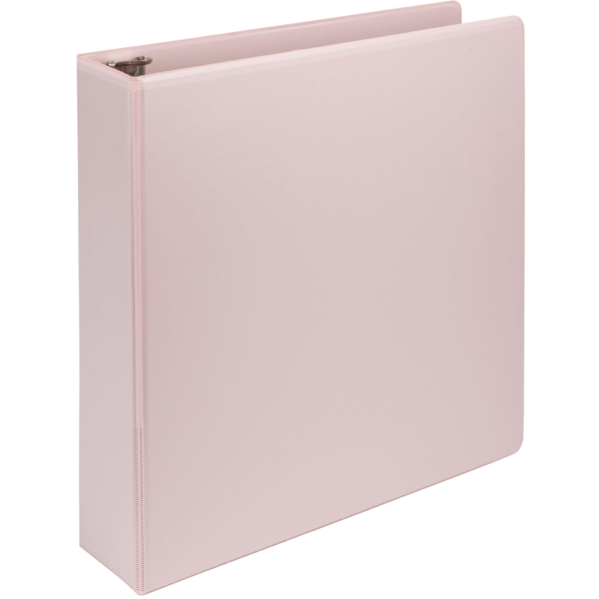 Samsill Plant-Based 2 Inch Durable D-Ring, View Binder, Eco-Friendly, USDA Certified Biobased, Single, Rose