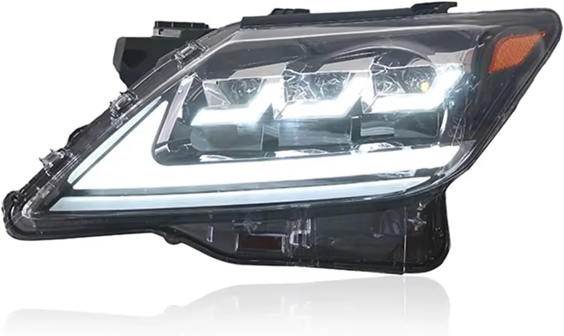 Headlight Assembly For Lexus LX570 2009-2015 Car Front Lamps Assembly Upgrade LED Auto Headlights Dynamic Streamer 3 Projector Lens Accessories Car Headlight