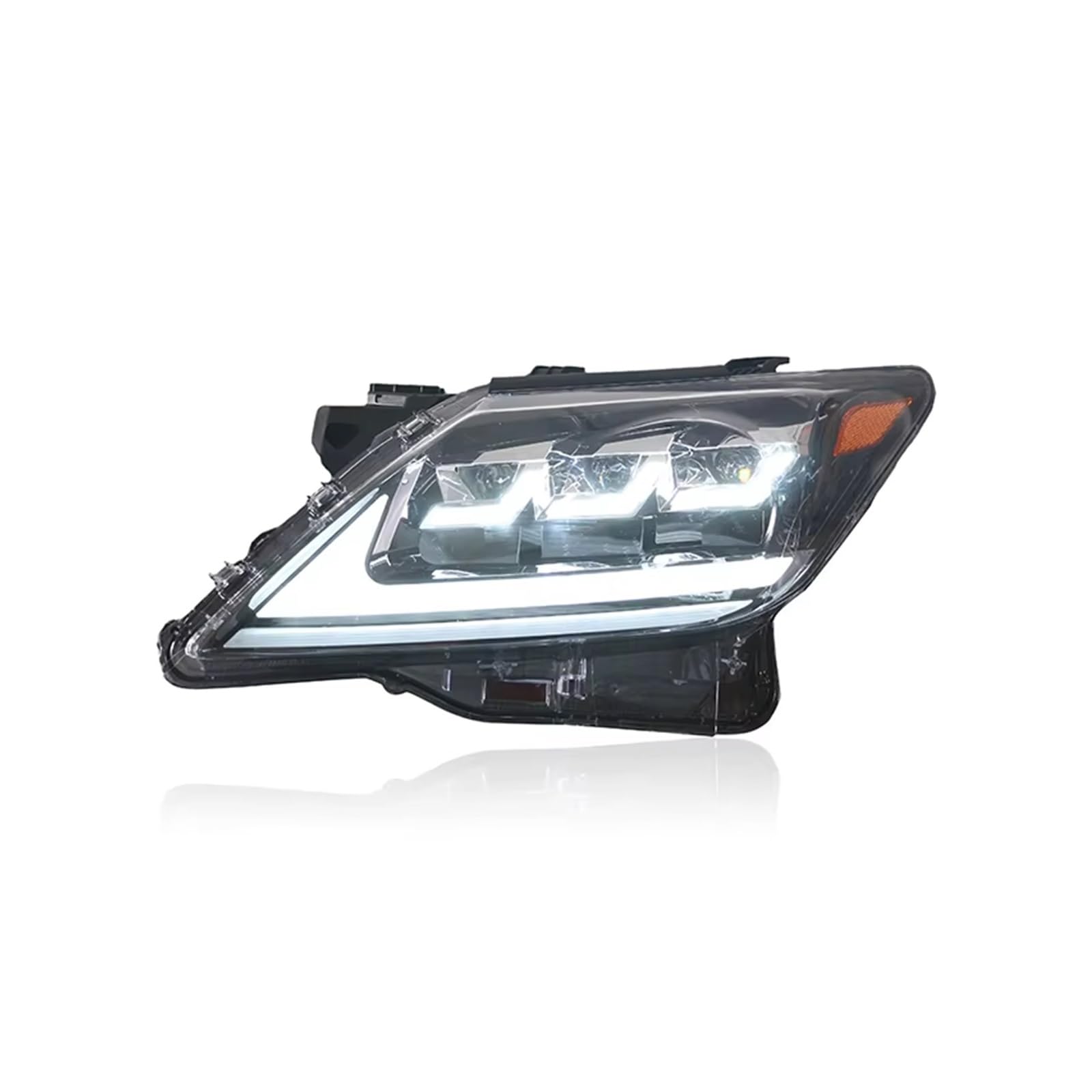 Headlights Assemblies For Lexus LX570 2009-2015 Car Front Lamps Assembly Upgrade LED Auto Headlights Dynamic Streamer 3 Projector Lens Accessories Front Lights