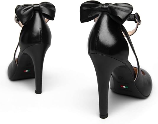 Décolleté Donna Nero Giardini E211072DE pelle bovina Nero