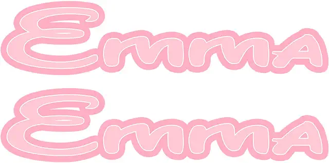 Adesivi Nome Personalizzati per Cameretta Bambini - 2 Pezzi GamesMonkey®