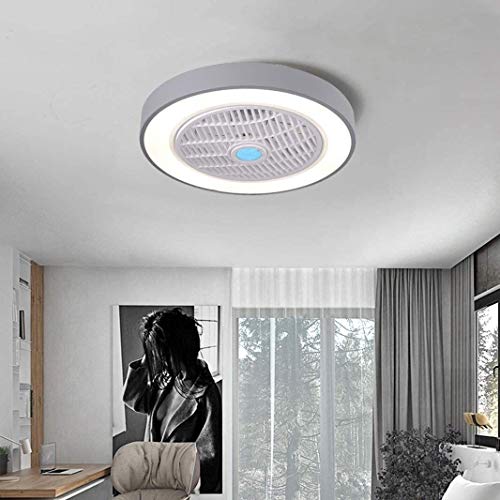 Ventilateur de plafond avec télécommande pour ajuster la lumière LED 46W à intensité variable