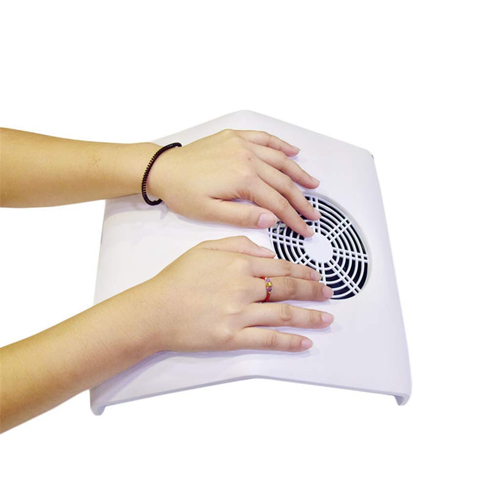 SGSG Grande aspiratore per Unghie Elettrico Collettore di polveri Macchina Unghie Aspirapolvere Salone Manicure Pedicure Strumento di Estrazione con ventole a velocità Regolabile