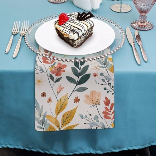 Servilletas de Tela Cuadradas Blanca Pack 6 Polyester miniatura 4