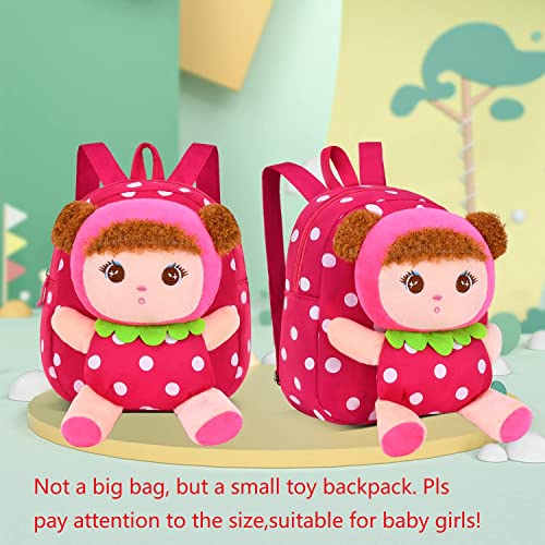 Suerico Cute Toddler Backpack Plush Doll Toy Snack Travel Bag Preschool Shoulder Bag Gift For Kid #TOP5