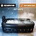 Inflatoast Portable Bathtub for Adults with Cover - Ice Bath & Hot Tub for Athletes Recovery, Home SPA - Large Inflatable Bathtub 62.2x37.4x17.72in, Includes Pump, Easy Inflate & Drain