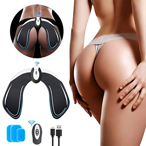 BLUE LOVE ABS Stimulator EMS Hip Trainer Butt Toner with Intelligence System, Helps