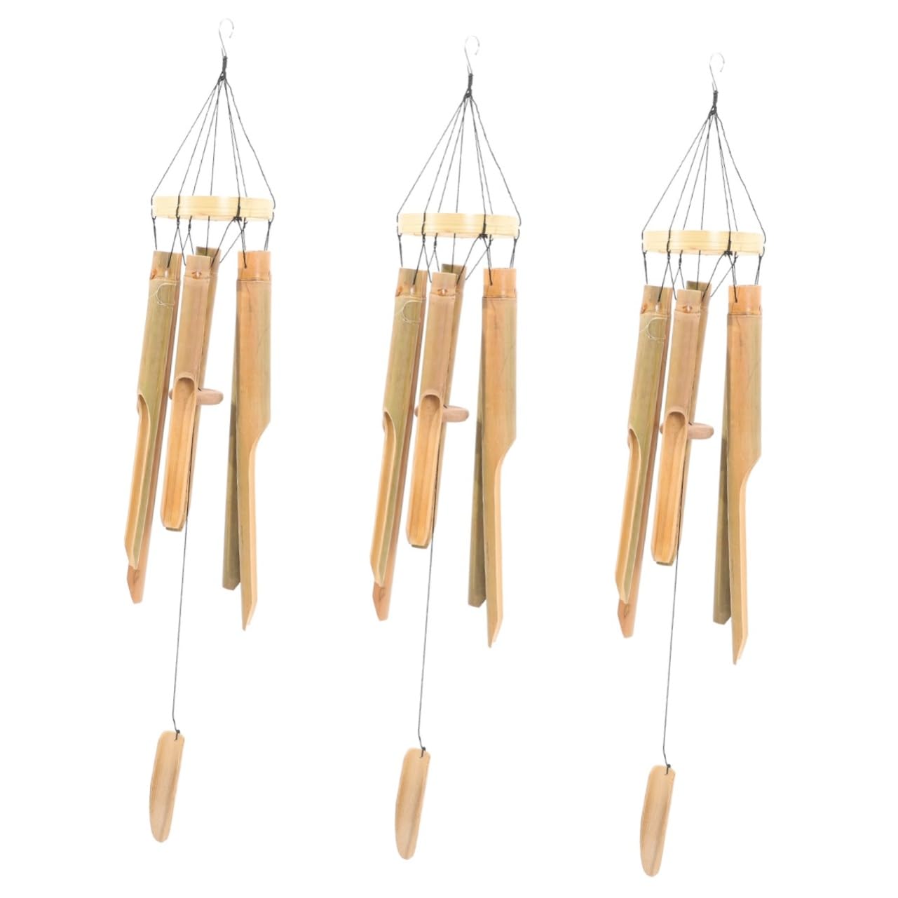 Éoliennes de jardin Toyvian en lot de 3 pour décoration extérieure de balcon