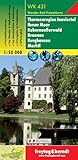 braunau österreich hitler  Freytag Berndt Wanderkarten, WK 431, Thermenregion Innviertel - Ibmer Moor - Kobernaußerwald - Braunau - Burghausen - Marktl - Maßstab 1:50.000