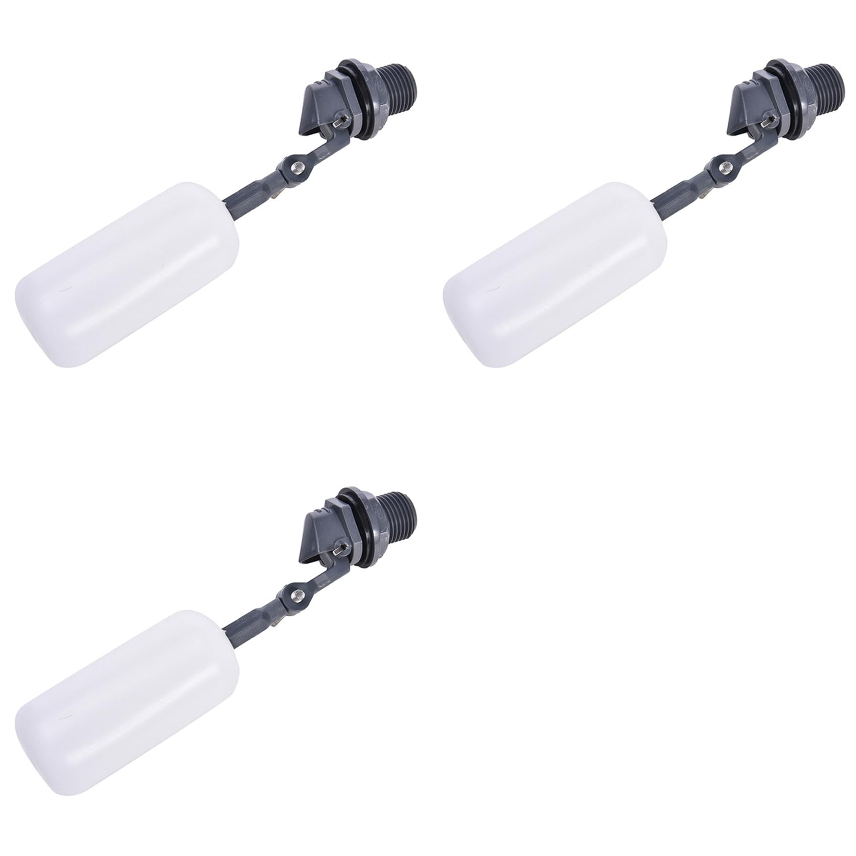 Jnchdghwa As Shown 3X Dn15 Adjustable 1/2Inch Floating Auto Fill Valve Automatic Fill Tank Water Level Control 1/2In Thread