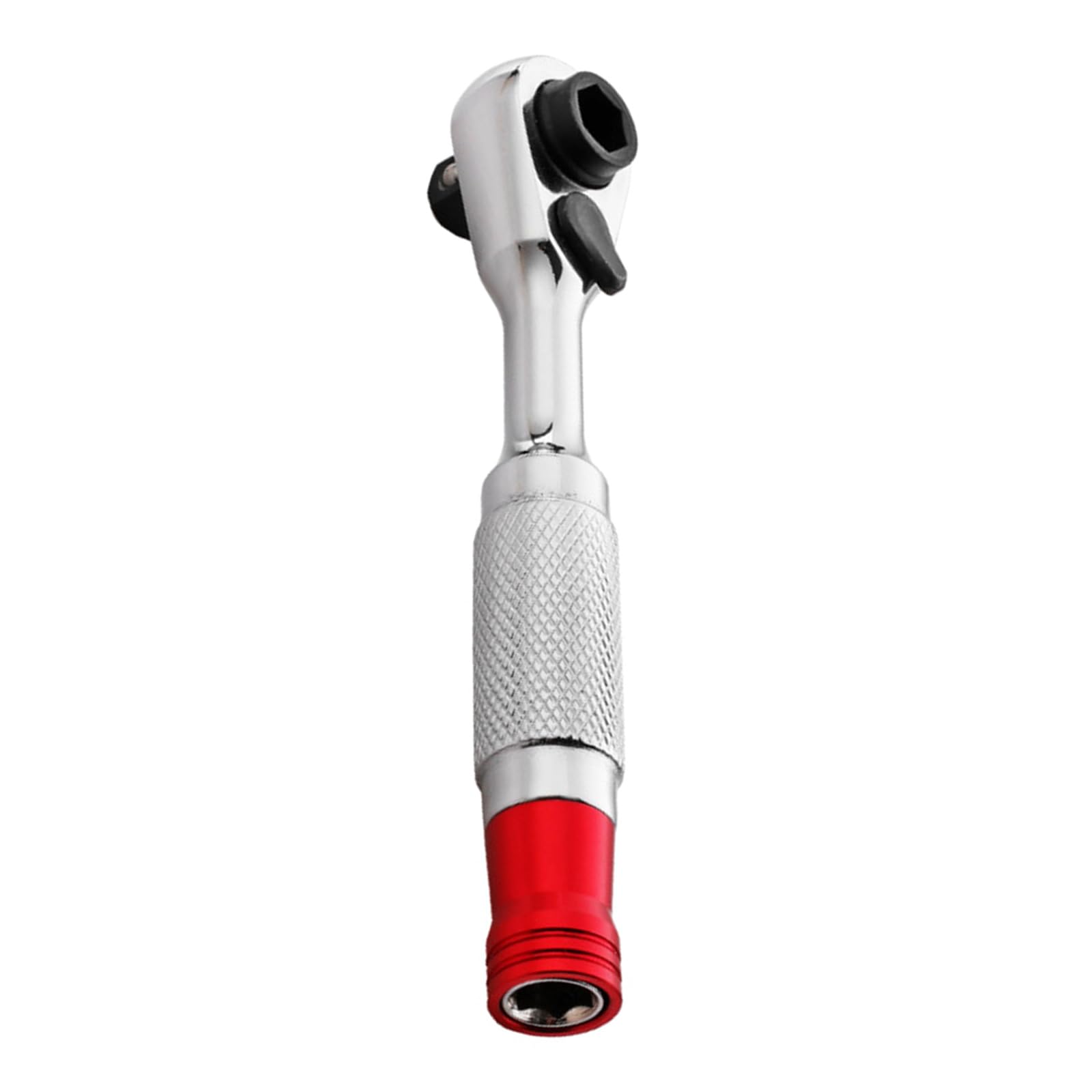 Space Saving Spanner 1/4" Drive Ratchets Handle Hand Tool for Mechanics Wrench for Narrow Space Ratchets Wrench