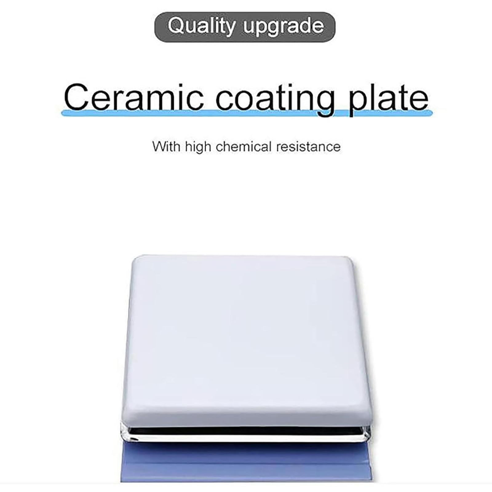 Agitador magnético inteligente, mezclador de laboratorio con pantalla digital de 600 W, velocidad 0-1600 RPM, placa de calefacción de 19 x 19 cm, temperatura máxima de 380 °C, ideal para mezclar y