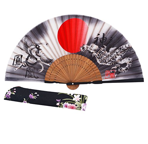 Amajiji Hand Fans for Women Foldable, Handheld Folding Fan (CZ-03)
